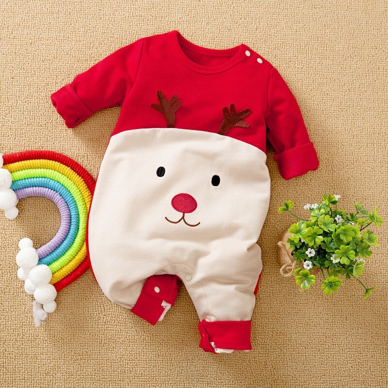 Pyjama bébé Noël tricot cerf – Bébé Filou