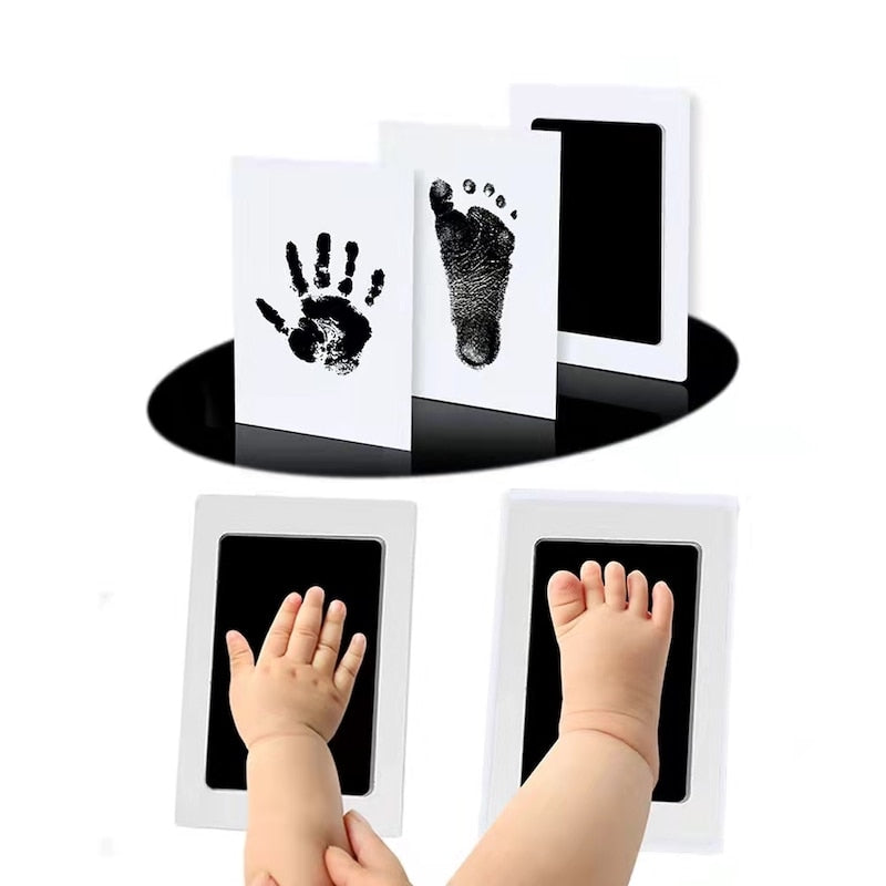 Kit de création d'empreintes de mains et de pieds pour enfants cadeaux -  DIAYTAR SÉNÉGAL