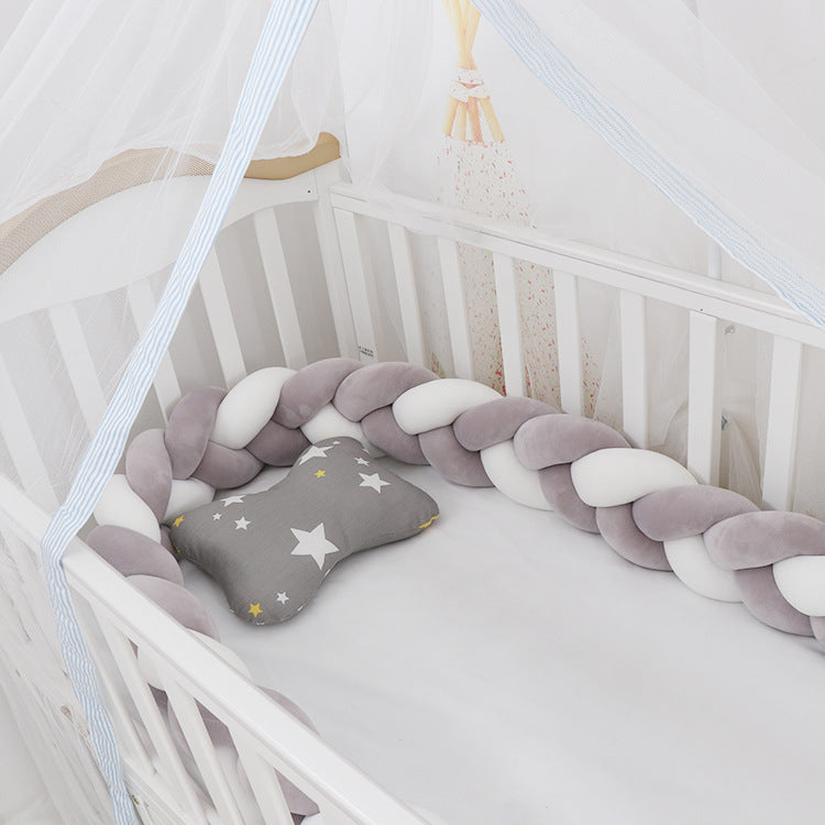 Parachoques para cama de bebé de 1M/2M/3M/4M, parachoques cuna