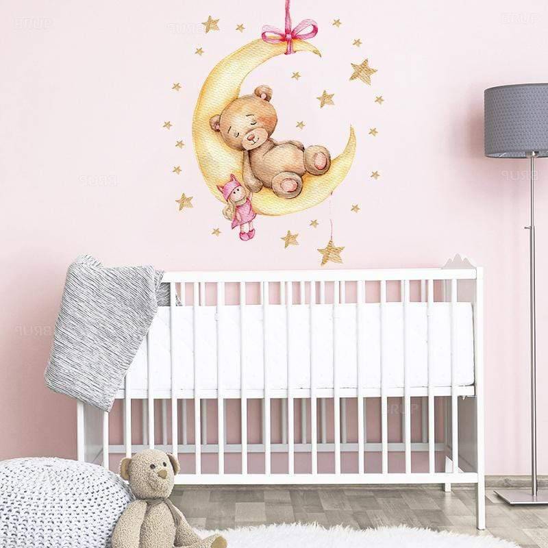 Sticker chambre enfant ours - TenStickers